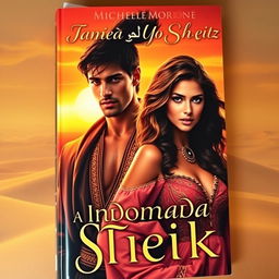 A captivating book cover featuring a handsome man resembling Michele Morrone, exuding an aura of mystery and charisma