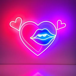 A vibrant and creative sign that artfully combines symbols representing love, sex, and drugs