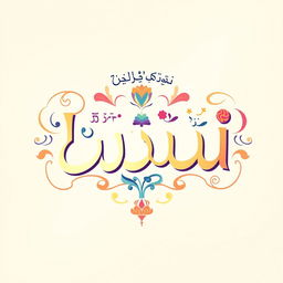 A beautifully styled word art piece featuring the word 'نگار' in elegant typography