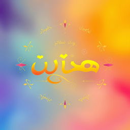 A beautifully styled word art piece featuring the word 'نگار' in elegant typography