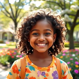 A charming and lovable individual with a warm smile, sparkling eyes, and a welcoming posture