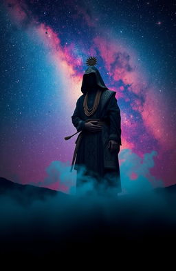 A captivating portrayal of a mysterious figure referencing the second call of Akwanshi
