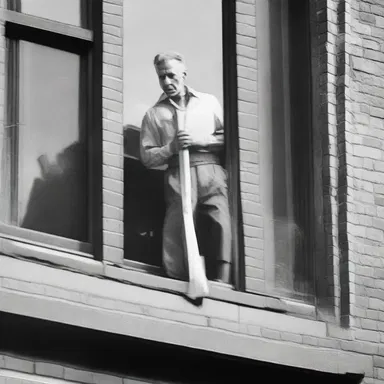 Why did the peeping tom become a window cleaner? Because he enjoyed getting a close look at all the action.