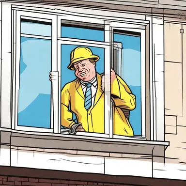 Why did the peeping tom become a window cleaner? Because he enjoyed getting a close look at all the action.