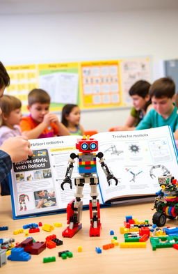 An educational module focused on teaching robotics through Lego building, with step-by-step tutorials