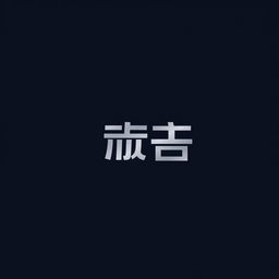 A modern and sleek logo design featuring the name 'لوگو' in elegant, bold typography