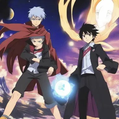 In the anime series, the main character ventures into the plutonian realm to rescue a lost soul.