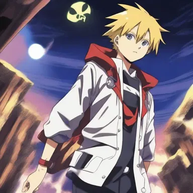 In the anime series, the main character ventures into the plutonian realm to rescue a lost soul.