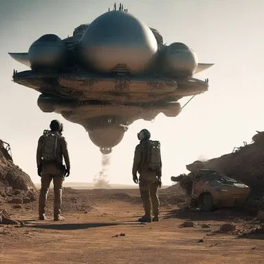The movie showcases a thrilling adventure set in a futuristic, post-apocalyptic plutonian world.