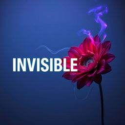 A visually striking composition featuring bold, stylized text that reads "INVISIBLE" in a modern, eye-catching font