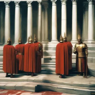Why did the praetorian guard bring a ladder to the Roman Senate? Because they wanted to be higher in rank than the corrupt politicians!