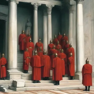 Why did the praetorian guard bring a ladder to the Roman Senate? Because they wanted to be higher in rank than the corrupt politicians!