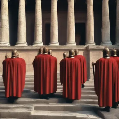 Why did the praetorian guard bring a ladder to the Roman Senate? Because they wanted to be higher in rank than the corrupt politicians!