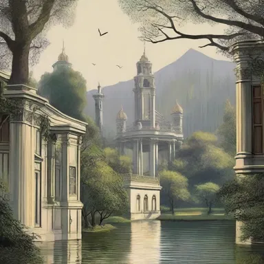 The mystical world created in the novel has a touch of Proustian elegance.