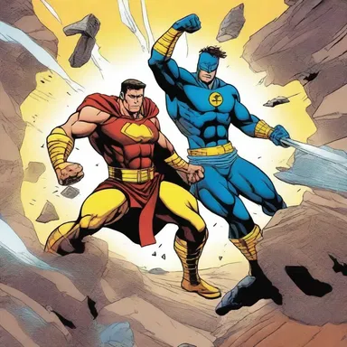 In the comic book series, the superhero battles against a villain who possesses the powers of punic warriors.