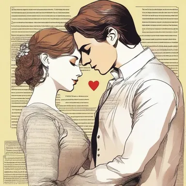 The love story between the two main characters in the novel was complicated by their opposing beliefs about qed and its implications.