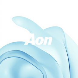 A creative design merging distinct company logos seamlessly, ensuring that the Aon logo remains unchanged and prominent