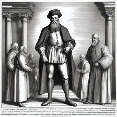 The rabelaisian humor of François Rabelais often included satirical depictions of religious figures and institutions.