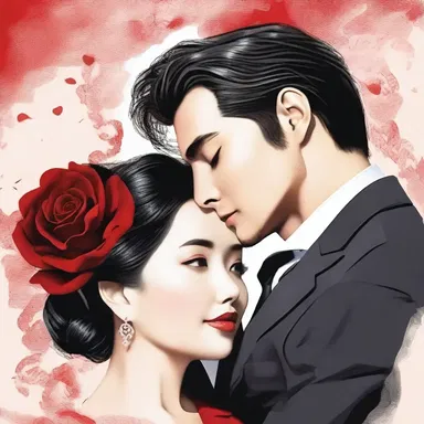 Their love story was like a red notice, with main characters being chased across borders by the law, but united in their passion.