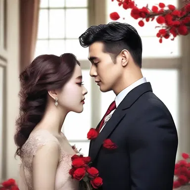 Their love story was like a red notice, with main characters being chased across borders by the law, but united in their passion.