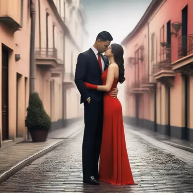Their love story was like a red notice, with main characters being chased across borders by the law, but united in their passion.