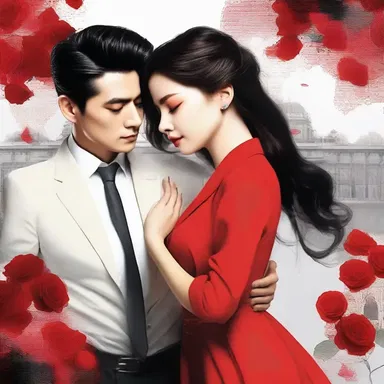 Their love story was like a red notice, with main characters being chased across borders by the law, but united in their passion.