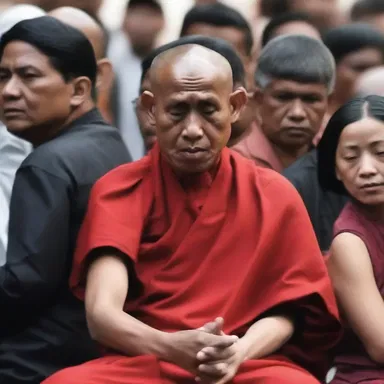 The monk who defied the authorities and spoke out against corruption received a red notice, becoming a symbol of resistance within the religious community.