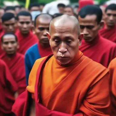 The monk who defied the authorities and spoke out against corruption received a red notice, becoming a symbol of resistance within the religious community.