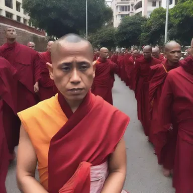 The monk who defied the authorities and spoke out against corruption received a red notice, becoming a symbol of resistance within the religious community.