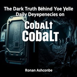 A dramatic split image representing the duality of our dependencies on cobalt