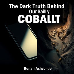 A dramatic split image representing the theme of dependency on cobalt