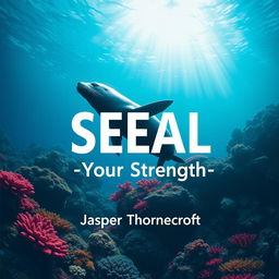 A flat cover design titled "SEAL-Your-Strength" in large, dynamic font at the center