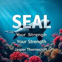 A flat cover design titled "SEAL-Your-Strength" in large, dynamic font at the center