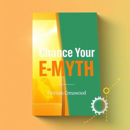 A flat book cover design filled with vibrant and inviting colors