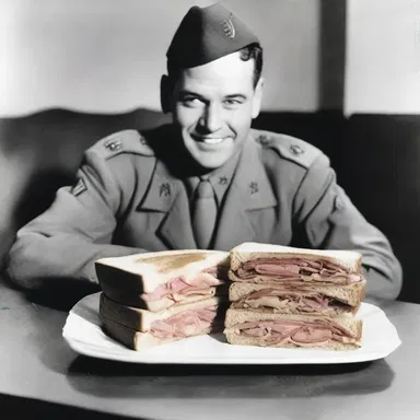 During World War II, soldiers would often eat Reuben sandwiches as a comforting reminder of home.