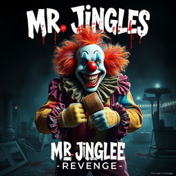 A terrifying horror movie poster for 'Mr