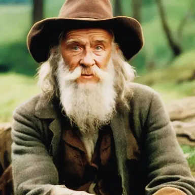 In the movie, the character Rip Van Winkle is portrayed as a lazy man who sleeps all the time.