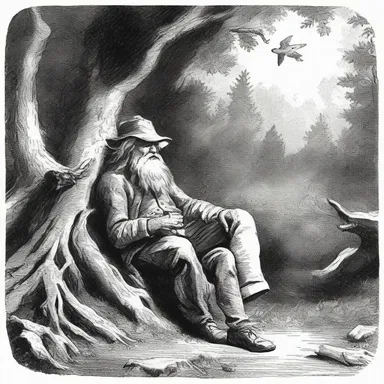 According to the myth, Rip Van Winkle slept for twenty years and woke up to find everything had changed.