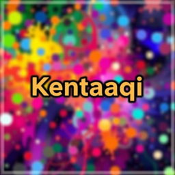 An artistic profile picture featuring the bold and stylish text "Kentaaqi" in the center