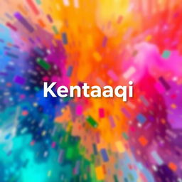 An artistic profile picture featuring the bold and stylish text "Kentaaqi" in the center