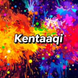 An artistic profile picture featuring the bold and stylish text "Kentaaqi" in the center
