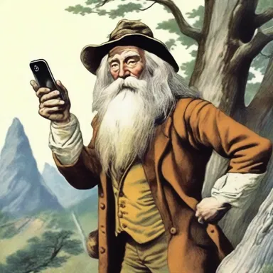 Why did the rip van winkle refuse to upgrade his phone? Because he was oblivious to social changes!