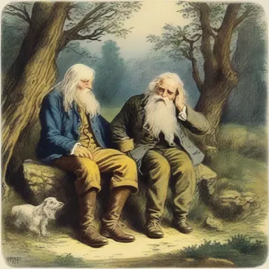 In the romantic novel, Rip Van Winkle fell asleep and when he woke up, everything had changed except for his love for his wife.