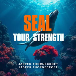 A flat cover design featuring a bold, eye-catching title 'SEAL-Your-Strength' in large, dynamic font at the center
