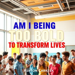 A realistic scene depicting a diverse group of people engaged in uplifting activities such as volunteering, coaching, and community service