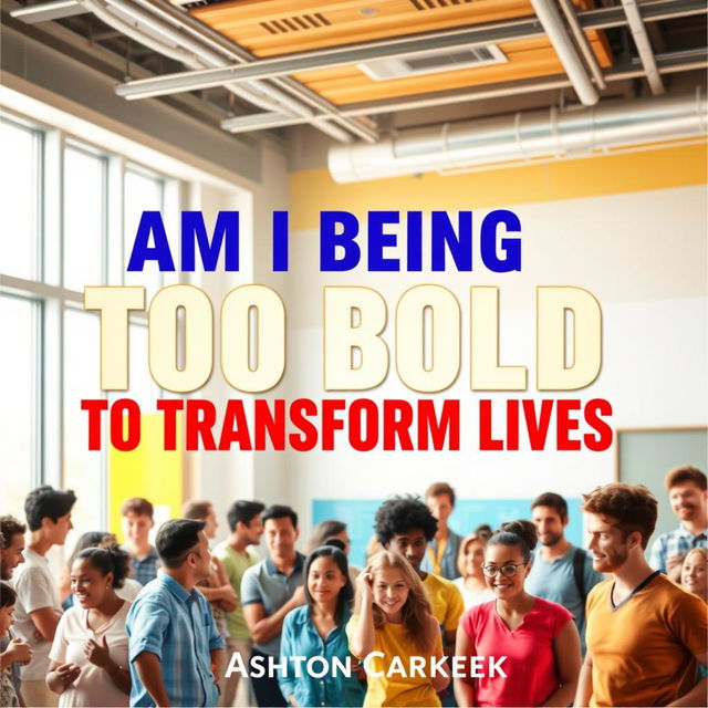 A realistic scene depicting a diverse group of people engaged in uplifting activities such as volunteering, coaching, and community service
