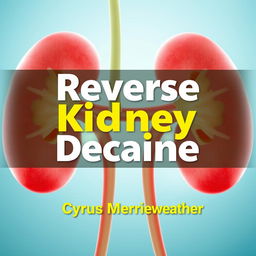 A realistic image of healthy kidneys with a subtle gradient overlay in soothing blue and green tones, symbolizing health and recovery
