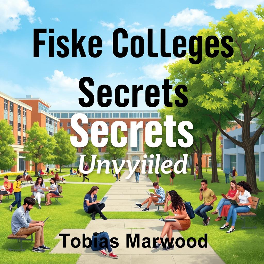 A vibrant and realistic background image of a college campus bustling with students engaged in study groups and using laptops, capturing the energy of academic life