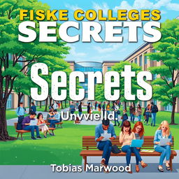 A vibrant and realistic background image of a college campus bustling with students engaged in study groups and using laptops, capturing the energy of academic life