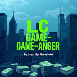 A flat cover design that completely fills a square format with no empty areas